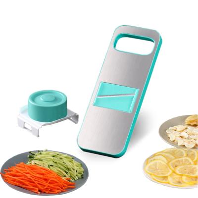 China New Design Viable Household Manual Mandoline Vegetable Shredder Dicer Cleaver With Magnets for sale