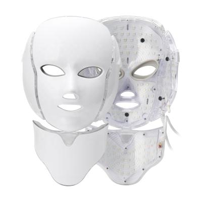 China Ledmask Mascherina Faciales Dropshipping LED Facial Light Face Mask Dye Removal ODM LED Therapy Skin Rejuvenation Face Mask for sale