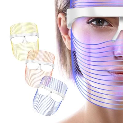 China Dye Removal Led Beauty Mask Dropshipping Luminotherapie Mascherina PDT Machine OEM Spectrum Skin Rejuvenation Face Transforming Led Mask for sale