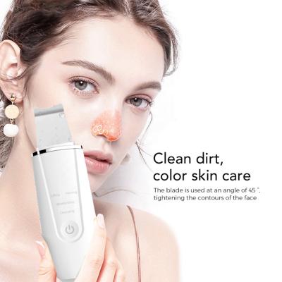 China Face Scrubber Spatula Dropshipping Facial Massage DEEP CLEANSING Lifting Moisturizing Beauty Care Depurador De Piel Skin Scrubber Machine for sale