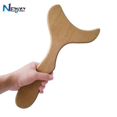 China Gua sha board dropshipping Available Wood Tool Lymphatic Therapy Drainage Dropshipping Gua Sha Foot Massage-Tool-Wood Massage Wood for sale