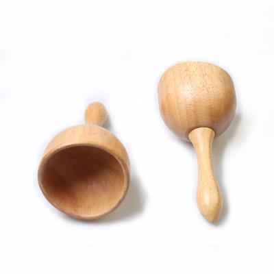 China Maderoterapia Scupting Wood Cup Guasha Roller Gua Sha Roller Anti Cellulite Therapy Massage Tools Wooden Cup Massager for sale