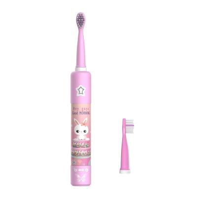 China 2021 Children Battery Operated Electric Toothbrush With Music Escova De Dente Eletrica Teeth Whitening Brush Spazzolino Elettrico Smart Toothbrush for sale