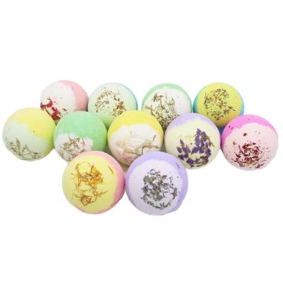 China Home Spa Natural Essential Oils Spa Skin Care Bath Salt Ball 6 Pcs Sets Shower Packaging Steamers Bath Bombs Skin Rejuvenation Soap for sale