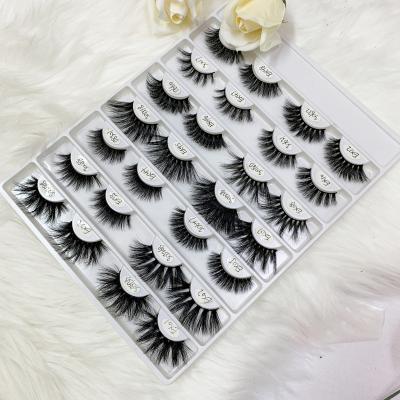 China 3d mink eyelashes lanya mink lashes wholesale natural good quality lashes seller false mink lashes lasheswholesale seller for sale