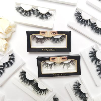 China Hotselling Good Quality Mink Lashes 5d Mink Eyelashes Vendor 25mm Mink Eyelash for sale