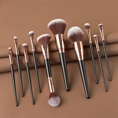 China Angular Blush Best Beauty Cosmetic Makeup Brush Fashional Logo Makeup Brush Set Online Custom Made for sale