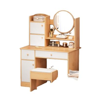 China (Size)Adjustable Dresser Warm Storage Cabinet Integrated Simple Small Family Makeup Table Web Celebrity INS Style Modern Makeup Tabl Bedroom Small for sale