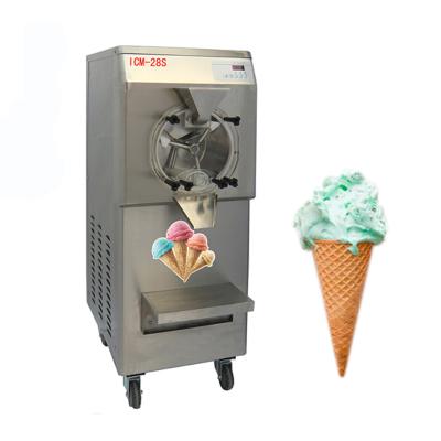 China Small Italy commercial snack factory high grade wholesale insurance stand gelato machine with CE certificate for sale