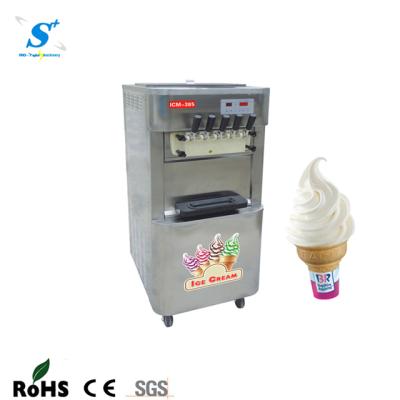 China 2014 Good Ice Cream Price With Compressor Frozen Yogurt Dispensing Machine (ICM-T385) for sale