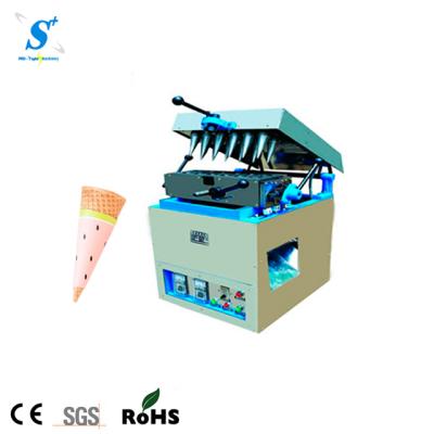 China DST-12 Commercial Ice Cream Cone Machine Waffle Maker for sale