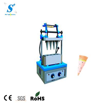 China Snack Factory Speed ​​Heating Different Shape Commercial Ice Cream Cone Machine Good Quality for sale