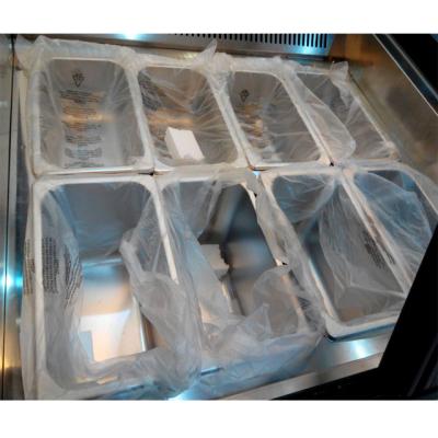 China Single-temperature High Capacity Cooling Speed ​​Ice Cream Display Counter for sale