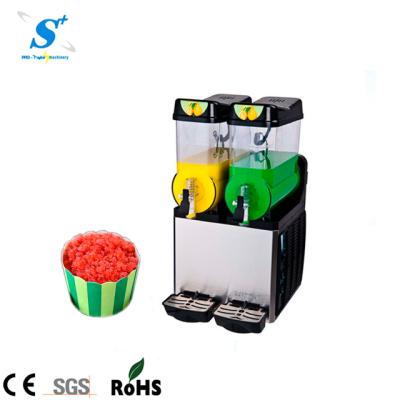 China Commercial Stainless Steel Stainless Steel Slush Machine (CE Approved) XRJ-12L*2 for sale