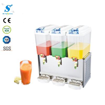 China 18Liter Manufacture Professional Cold Drink Juice Dispenser 18Lx3 for sale