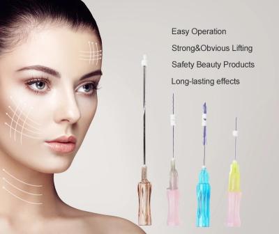 China beauty skin care good price v-line magic barbed suture 3d 4d cog 19g 100mm pcl thread lifting korea for sale