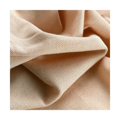 China Breathable Wholesale Cotton Fabric For Clothing 170Gsm Polo Shirt Fabric Cotton Pique Fabric for sale