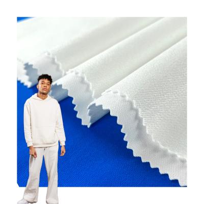 China Stain Repellent New Terry Wool Fabric Price 400Gsm Terry Towel Fabric Roll Quality Terry Toweling Fabric In 100% Cotton for sale