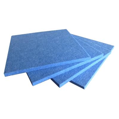 China Eco-friendly Non-formaldehyde polyester KTV fiber acoustic boardsound deadening panel for studio for sale