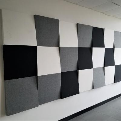 China Theater / Bar / KTV Acoustic KTV 3d Wall Panel Sound Diffuser for sale