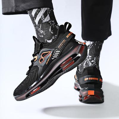 China Putian New Stylish Knitted Men's Running Sports Shoes Breathable Ayakkab Breathable Sports Shoes Wholesale for sale