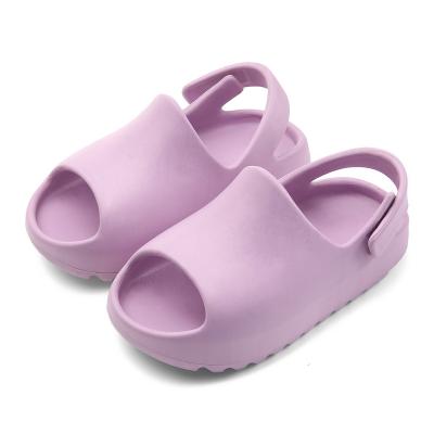 China Wholesale Baby Toddler Slippers Shoes Kids Sandals EVA ARCH SUPPORT Stain Summer Slides yeezy for sale