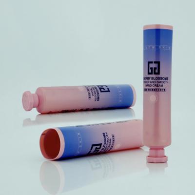 China 60g Empty Soft Clear Plastic Cosmetic Hand Cream Cosmetic Packaging Tube With Octagonal Cap for sale