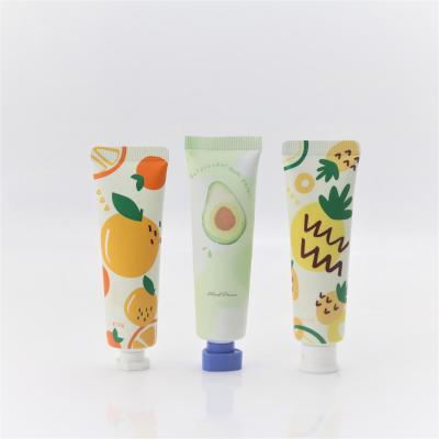 China Hand Cream Custom Printing Aluminum Collapsible Hand Cream Cosmetic Tubes for sale