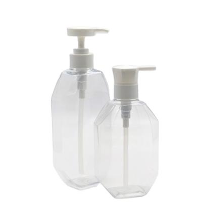 China Cheap Cleaning Products Price 100ML 200ml 300ML Empty Pet Lotion Plastic Bottle With Pump for sale