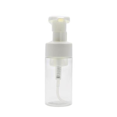 China 100ml Cosmetic PET Plastic Pump Perfume Hand Wash Bottle With Lock Pump for sale