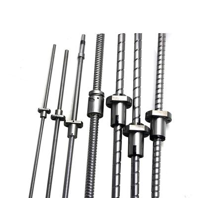 China High Precision TBI Ball Screw SFU DFU BSHR SFS1204 1210 1605 1610 1620 2005 2505 2510 CNC Ball Screw Price 3000mm Ball Screw for sale