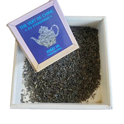 China Tea Chunmee loose green tea 41022 Vert De export around the high plain good to health for sale