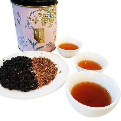 China Healthy Private label free sample Osmanthus black tea for healthy benefits for sale