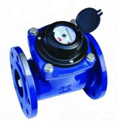 China ISO4064 Dial-Dial Flange End Cast Iron Woltman Digital Water Meter for sale