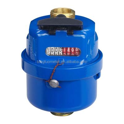 China Rotary Piston Water Meter Volumetric Water Meter DN15mm~20mm (1 /2'~1-1/2