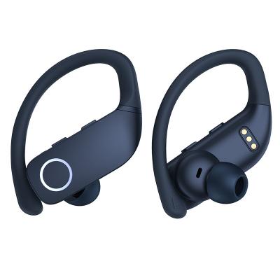 China 2022 Hot Selling Ear Hook LCD Show Ture Wireless Stereo Earbuds Waterproof Sport TWS Wireless Earphones for sale