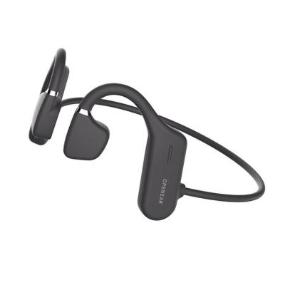 China 2022 Bone Conductivity Headphones Radio 5.0 Sports Headset Single Ear Open Hook Lightweight Ear Bone Conduction Headset for sale