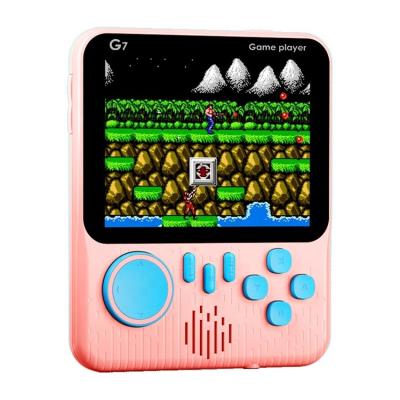 China 2022 Super Slim Handheld Game Player G7 Multi Players Support Retro 3.5 Inch Quality Game Console Built In 600 Classic Games For Kid And Adults for sale