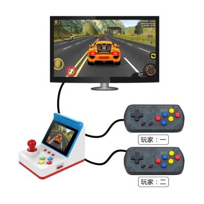 China Support Multi Players 2022 Factory Retro Mini Double Person Joystick Arcade Retro Classic Game Red and White Built-in Multi A6 360 Game Consoles for sale