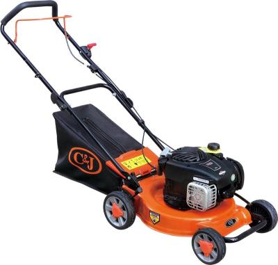 China 4-Stroke 16inch Hand Push Rotary Lawn Mower With CJ16GTZB35E Grass Cutter Machine BS Engine for sale