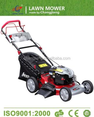 China 4-Stroke 20inch Steel Chassis Lawn Mower Garden Tools Machinery CJ20G4IN1B60 New Drive Way Self Propelled for sale