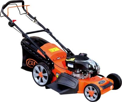 China 4-Stroke 21inch 4in1 CJ21G4IN1B775IS - AL Gasoline Self Propelled Lawn Mower With Aluminum Head Chassis And BS Engine One Mower Start for sale