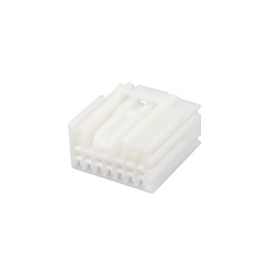 China Automotive Connector 10Pin Female White Automotive Harness Plug Automotive Connector for sale