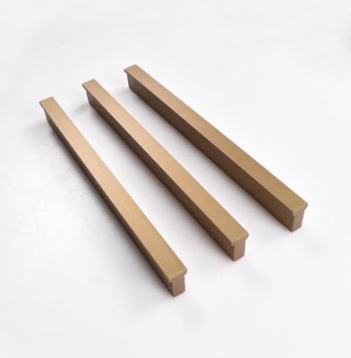 China Easy Installation Pulls and Handles 8074 OEM Factory Furniture Hardware Modern Cabinet Pulls Cabinet Long Aluminum Profile Sideboard Handles Bar T-Handle for sale