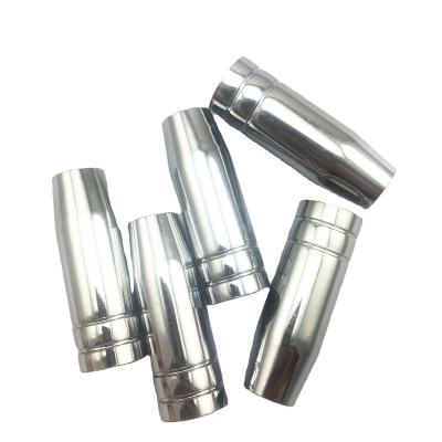 China High Quality Welding Accessroies MIG MAG Welding Torch Binzel Copper /MB15AK / Brass Gas Nozzle Tips 14AK 15AK 24KD 25KD Accessories for sale