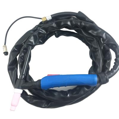 China Tig Parts Tig WP-26/V 26 Torch Leather Cover/Gas Air Cooling/Cloth Cover for sale