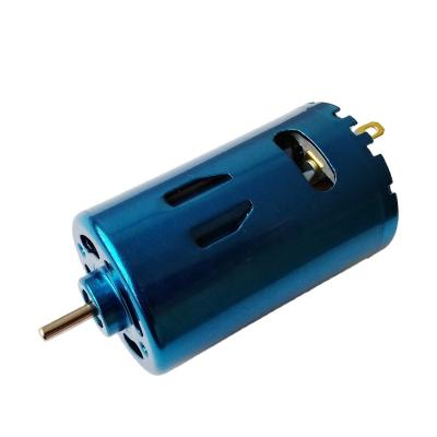 China Drip-proof Blue color brushed dc motor for toy car for sale