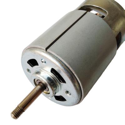 China Drip-proof Electrical brushed rs 775 dc motor for sale