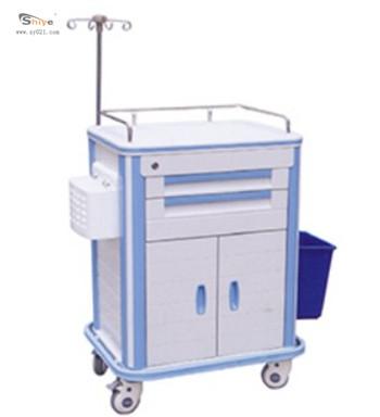 China Modern ABS Medical Trolley Hospital Trolley ABS Medical Trolley Cart for sale