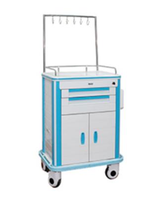 China TC-507 Good Price Modern Hospital Luxury Infusion Trolley Medical Trolley With Infusion IV Pole Hangers And Drawers for sale